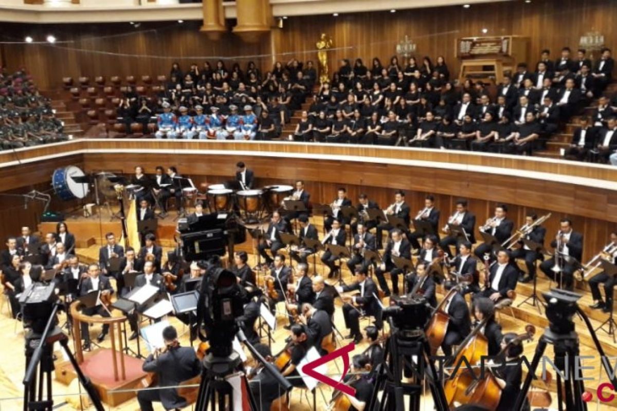 Dharma Pertiwi TNI-Bekraf gelar konser Orkestra