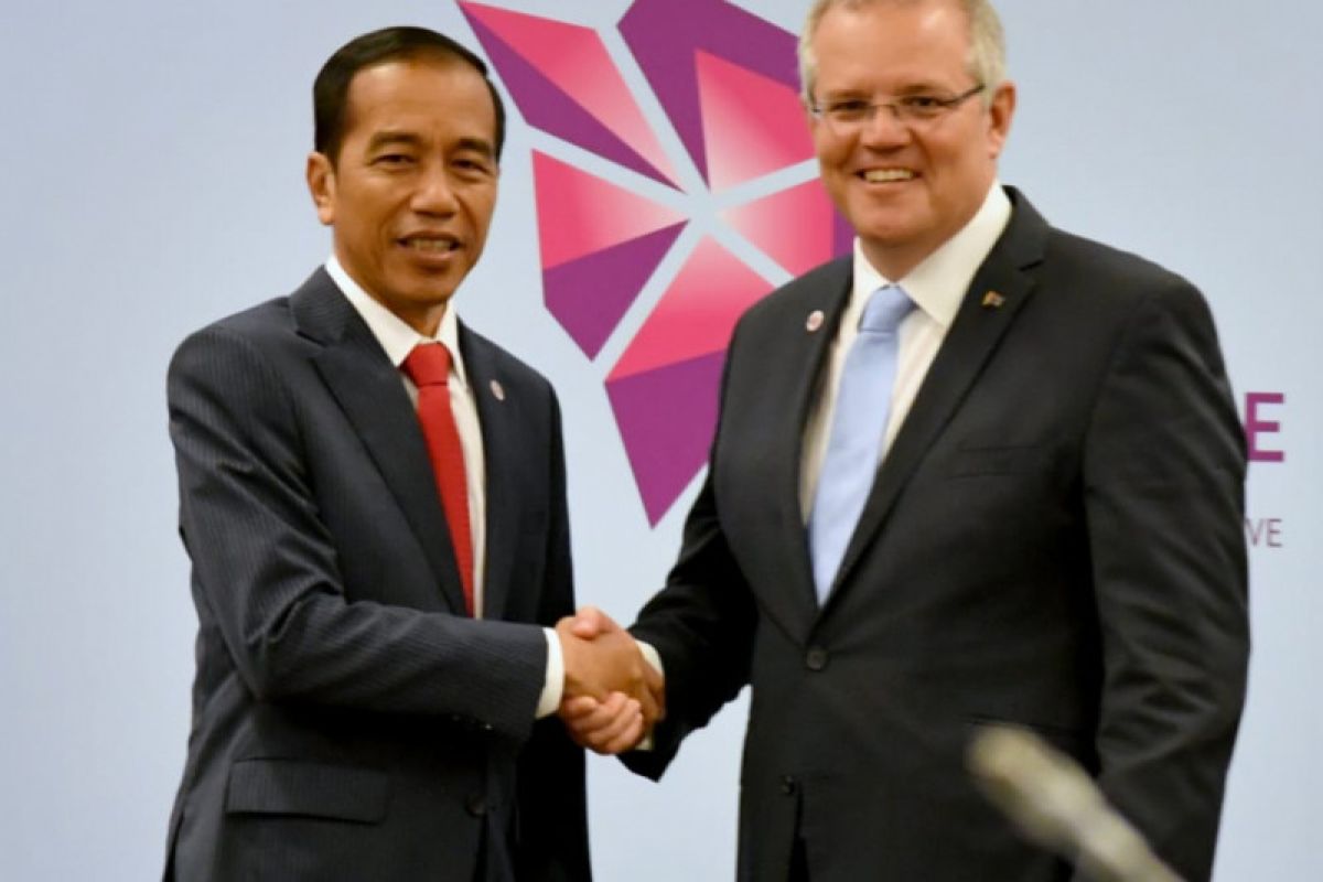 Presiden Jokowi Lakukan Pertemuan Bilateral Dengan PM Australia