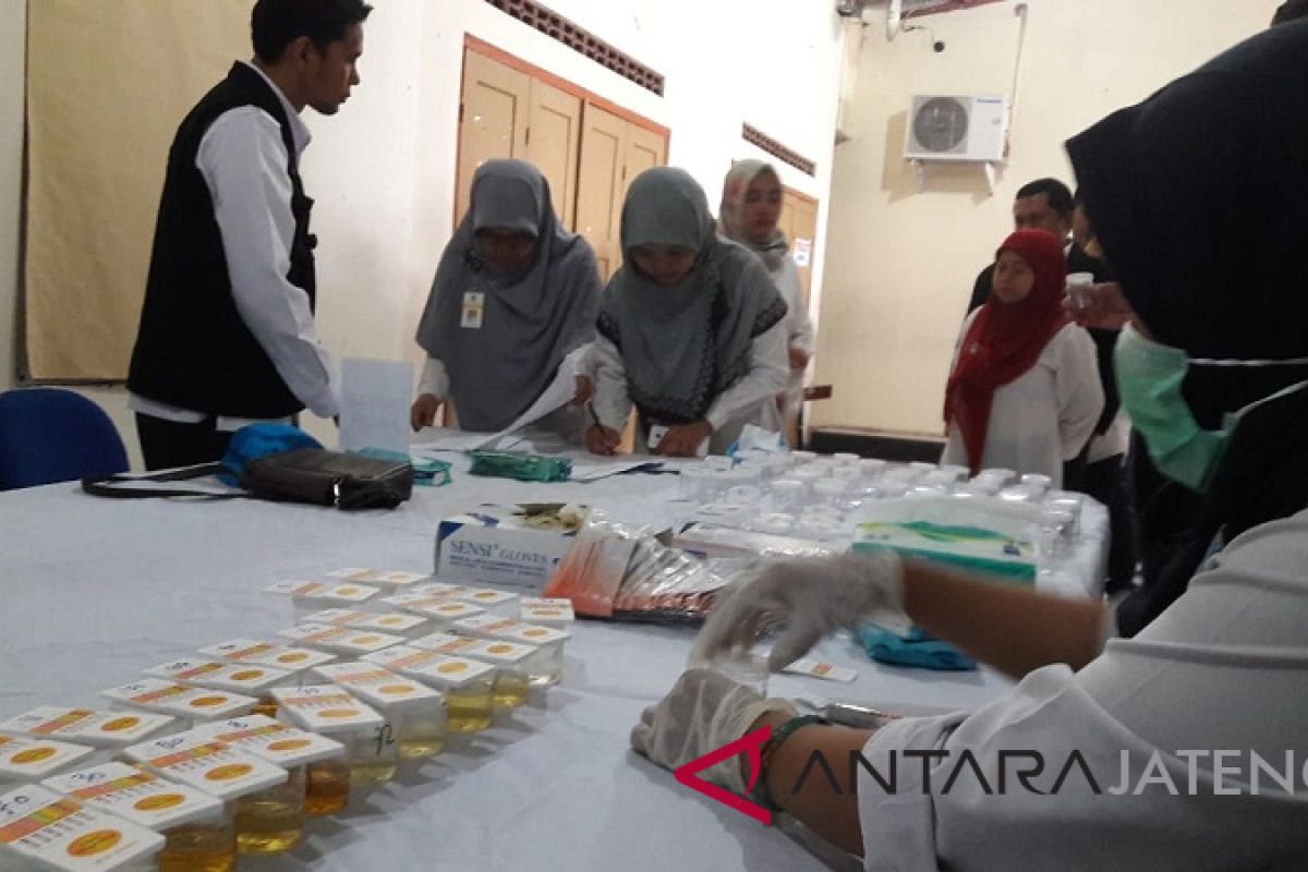 Jalani tes urine, 120 pegawai Kantor Pajak Temanggung bebas narkoba