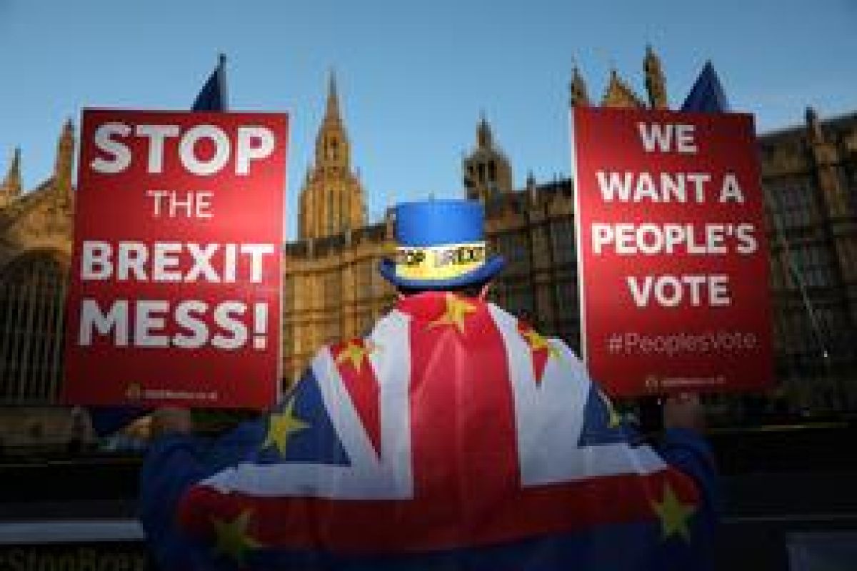 Parlemen Inggris tolak kesepakatan Brexit