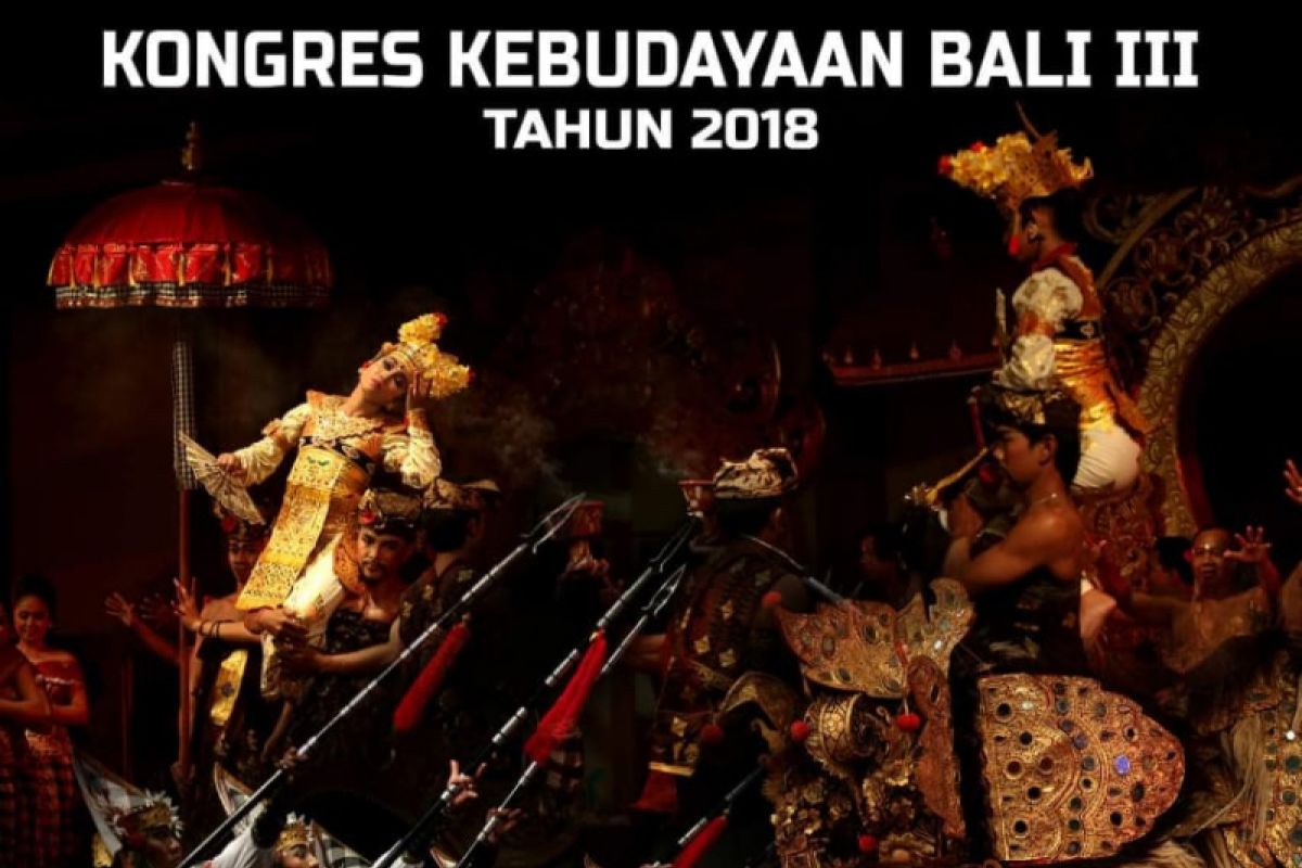 3-4 Desember, Bali adakan Kongres Kebudayaan III