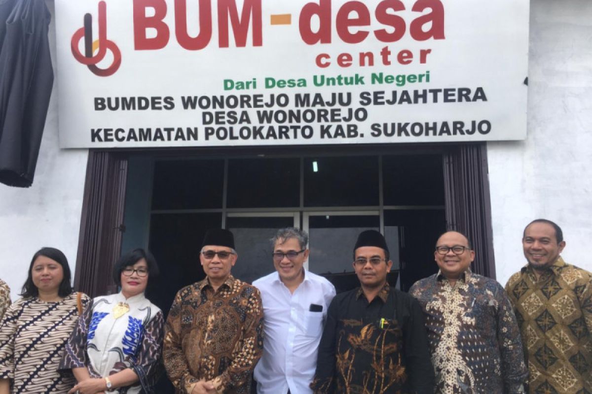 OJK resmikan Badan Usaha Milik Desa (BUMDes) Center Maju Sejahtera Desa Wonorejo