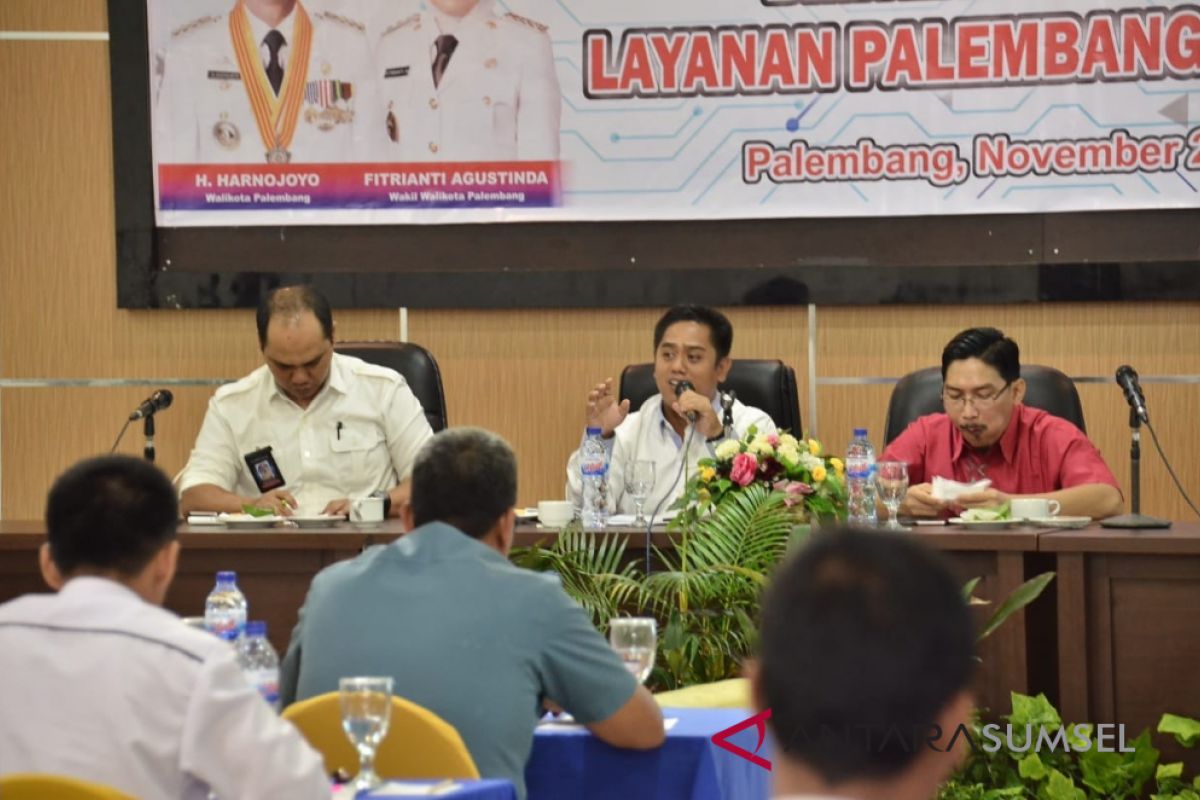 Kominfo gelar bimtek dan evaluasi layanan Palembang 112