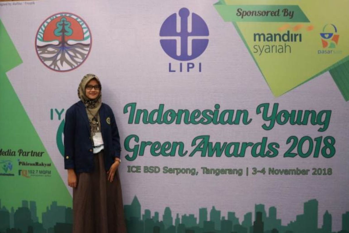 Rancang inovasi daur ulang POME, mahasiswi IPB raih juara 1 Indonesian Young Green Award 2018