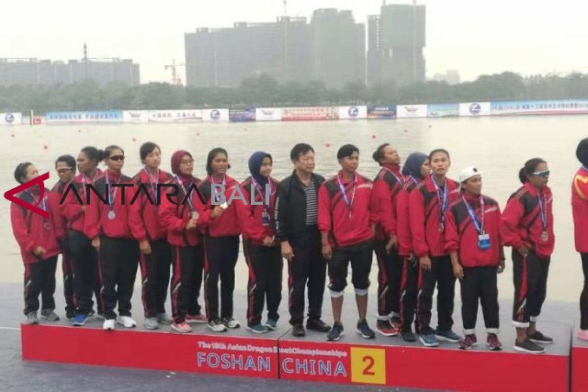Indonesia raih dua emas Kejuaraan Perahu Naga se-Asia ke-13
