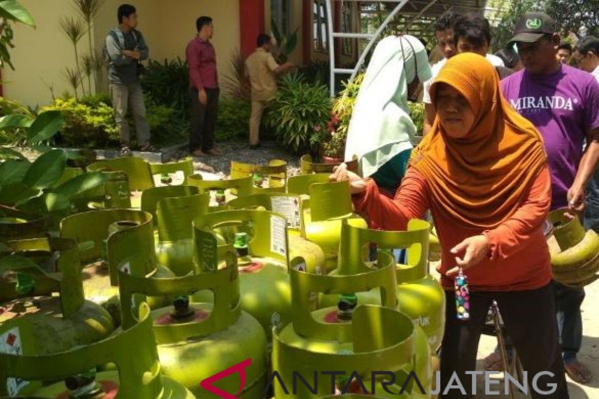 Jelang akhir tahun, Pemkab Pekalongan jamin stok elpiji bersubsidi aman