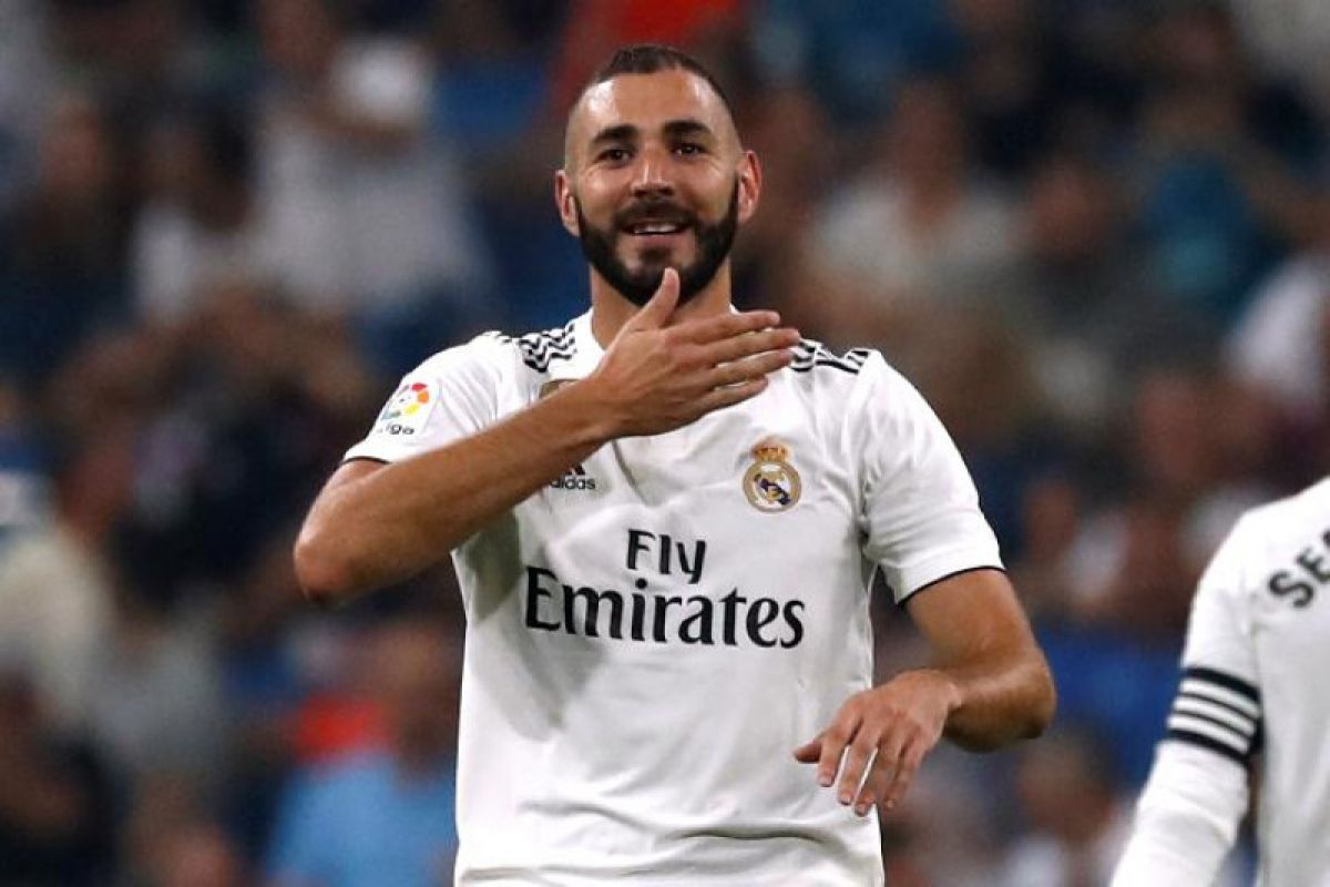 Madrid atasi vallecano berkat gol semata wayang benzema