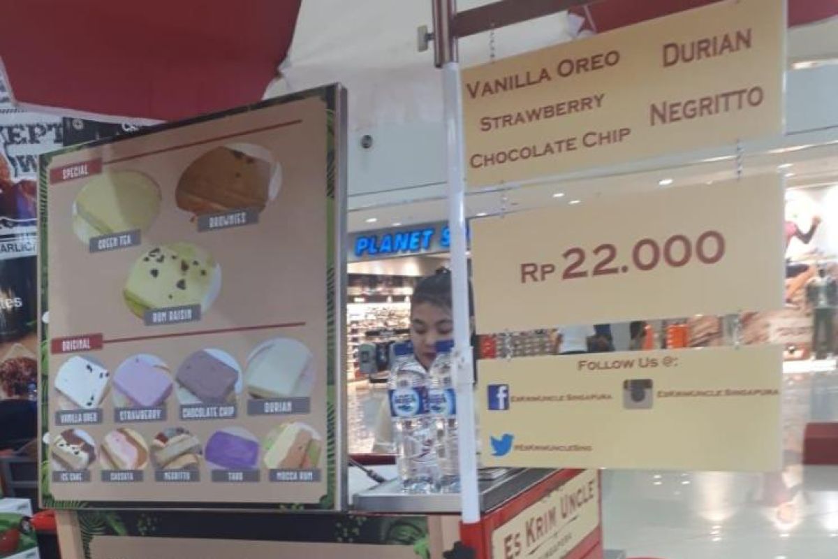 Ice Cream Potong Singapura hadir di Medan Fair