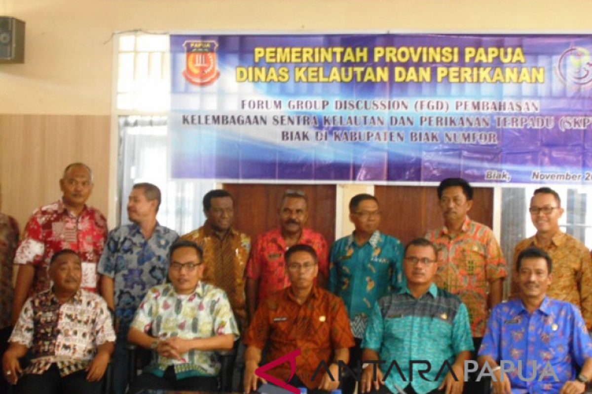 DKP Papua dan KKP bahas status kelembagaan SKPT Biak