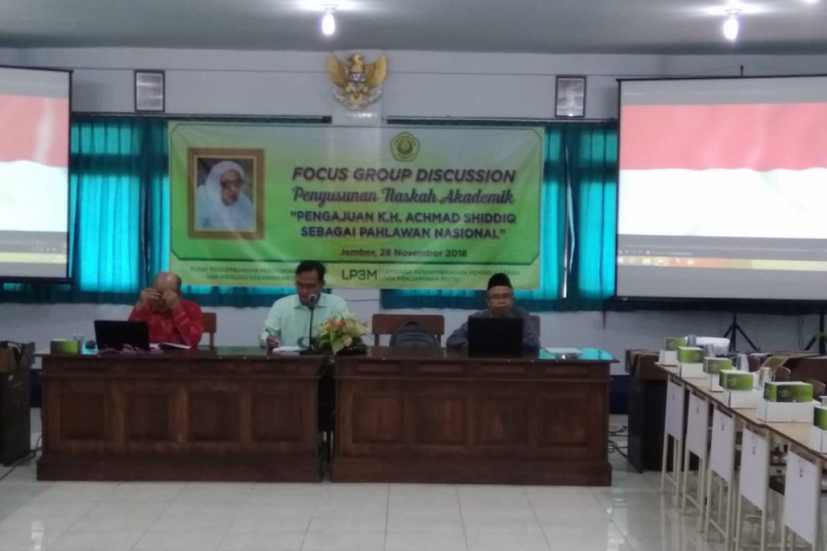 LP3M Unej Rampungkan Naskah Akademik Usulan KH Achmad Shiddiq sebagai Pahlawan Nasional