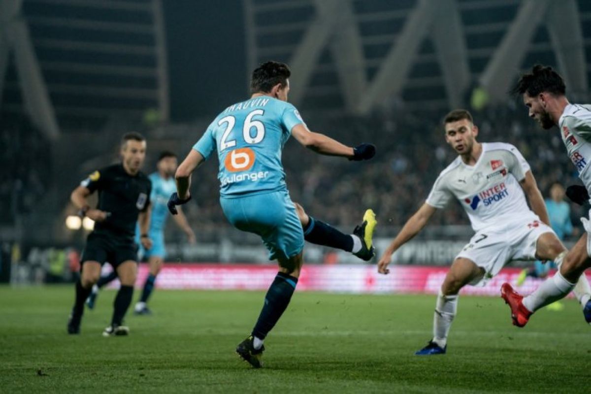 Hasil laga dan klasemen Liga Prancis, Marseille dekati empat besar
