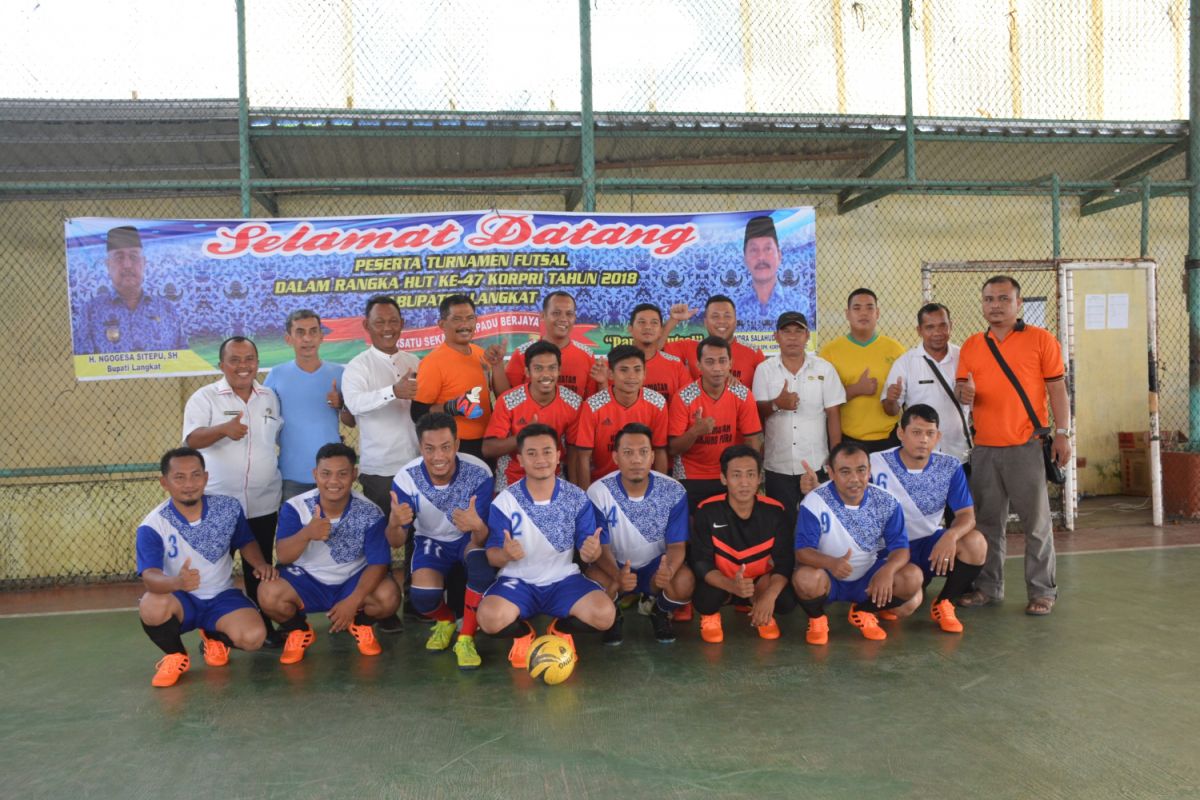 HUT Korpri, Futsal Sekretariat Daerah kalahkan BPKD