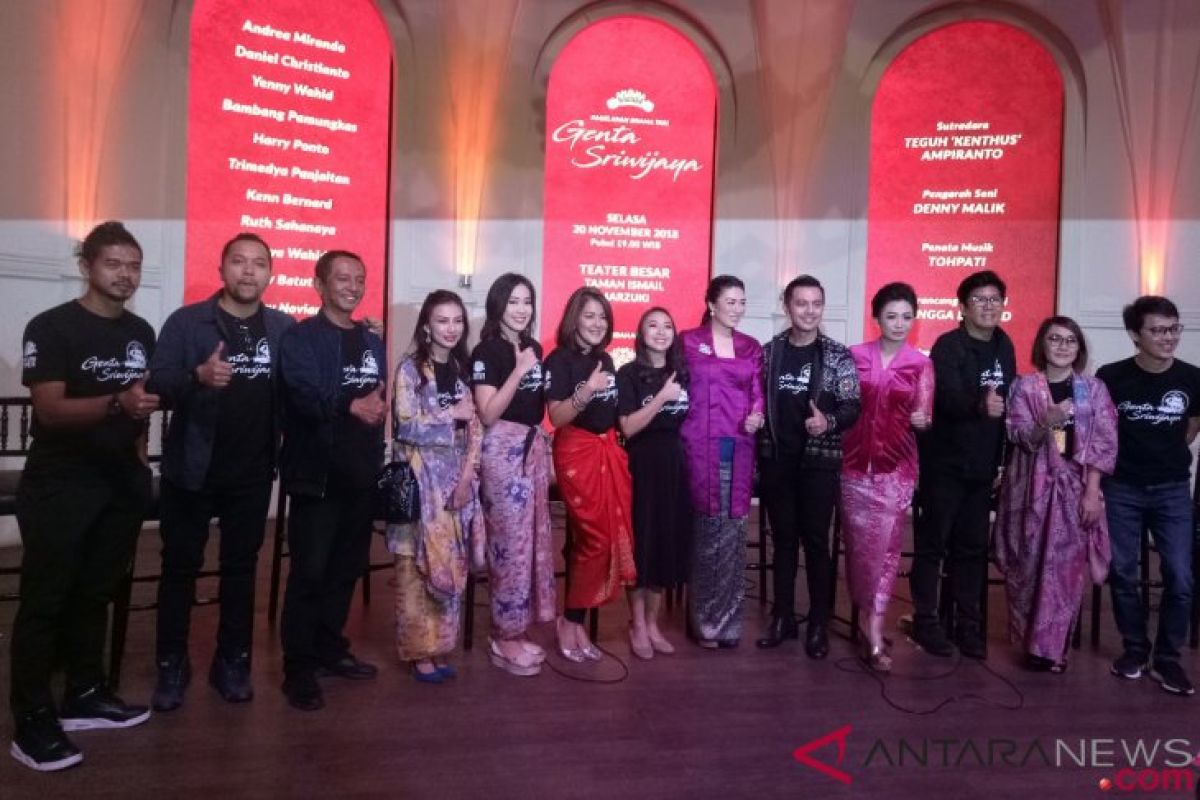 Pagelaran seni "Genta Sriwijaya" ajak masyarakat kenang sejarah kebesaran Indonesia
