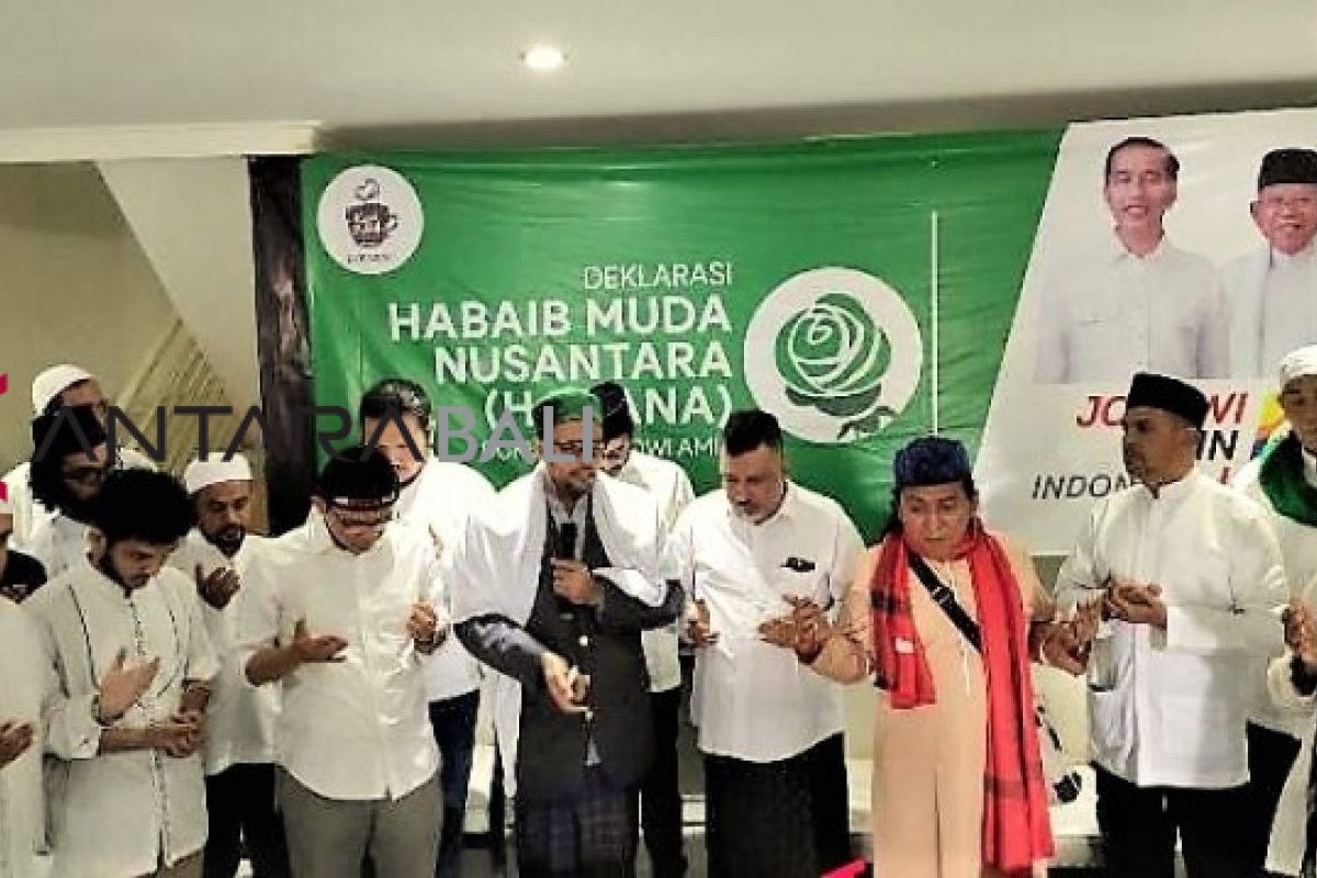 Habaib muda deklarasi dukung Jokowi-KH Ma'ruf Amin