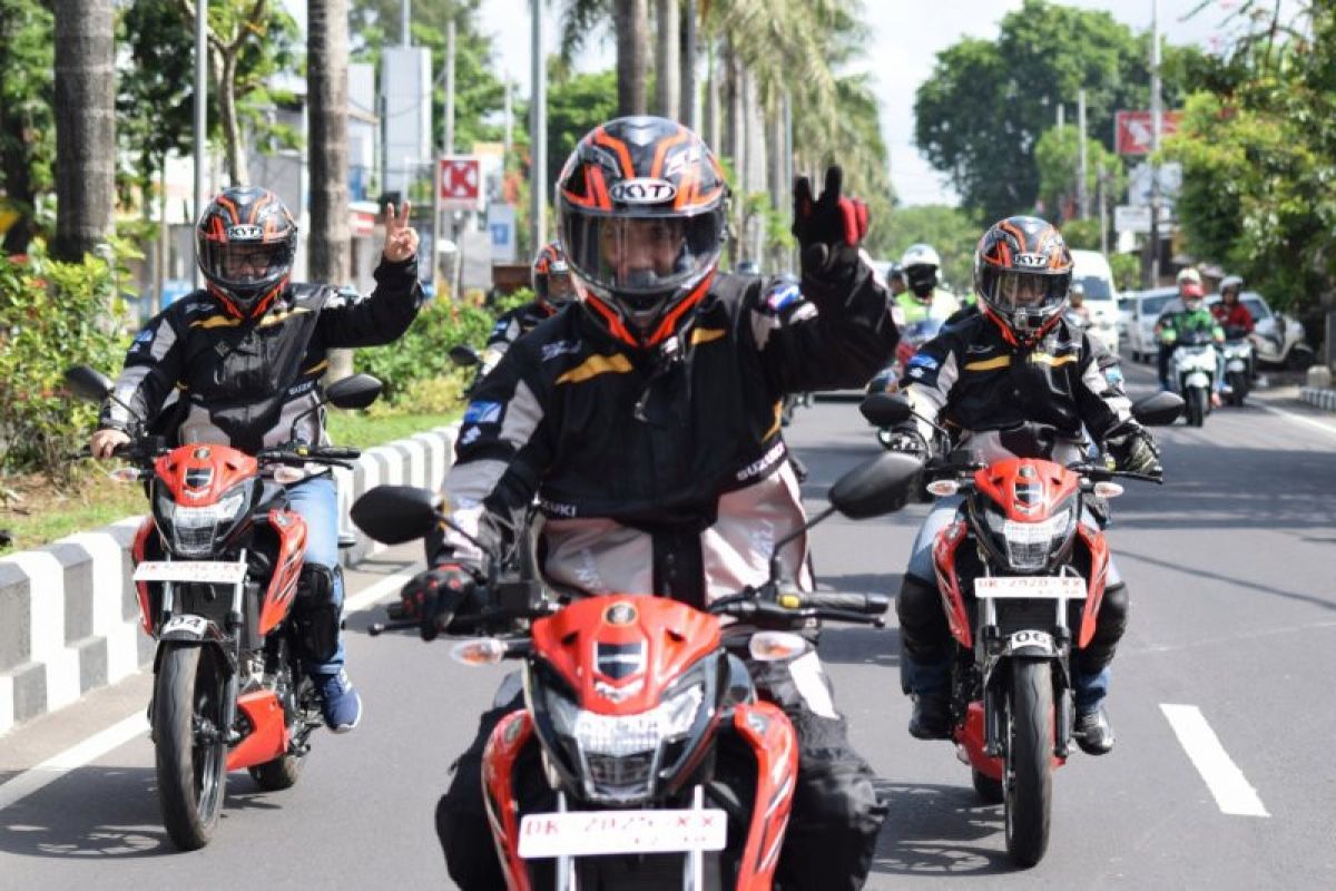 Hamis Daud meriahkan tur Suzuki Bandit