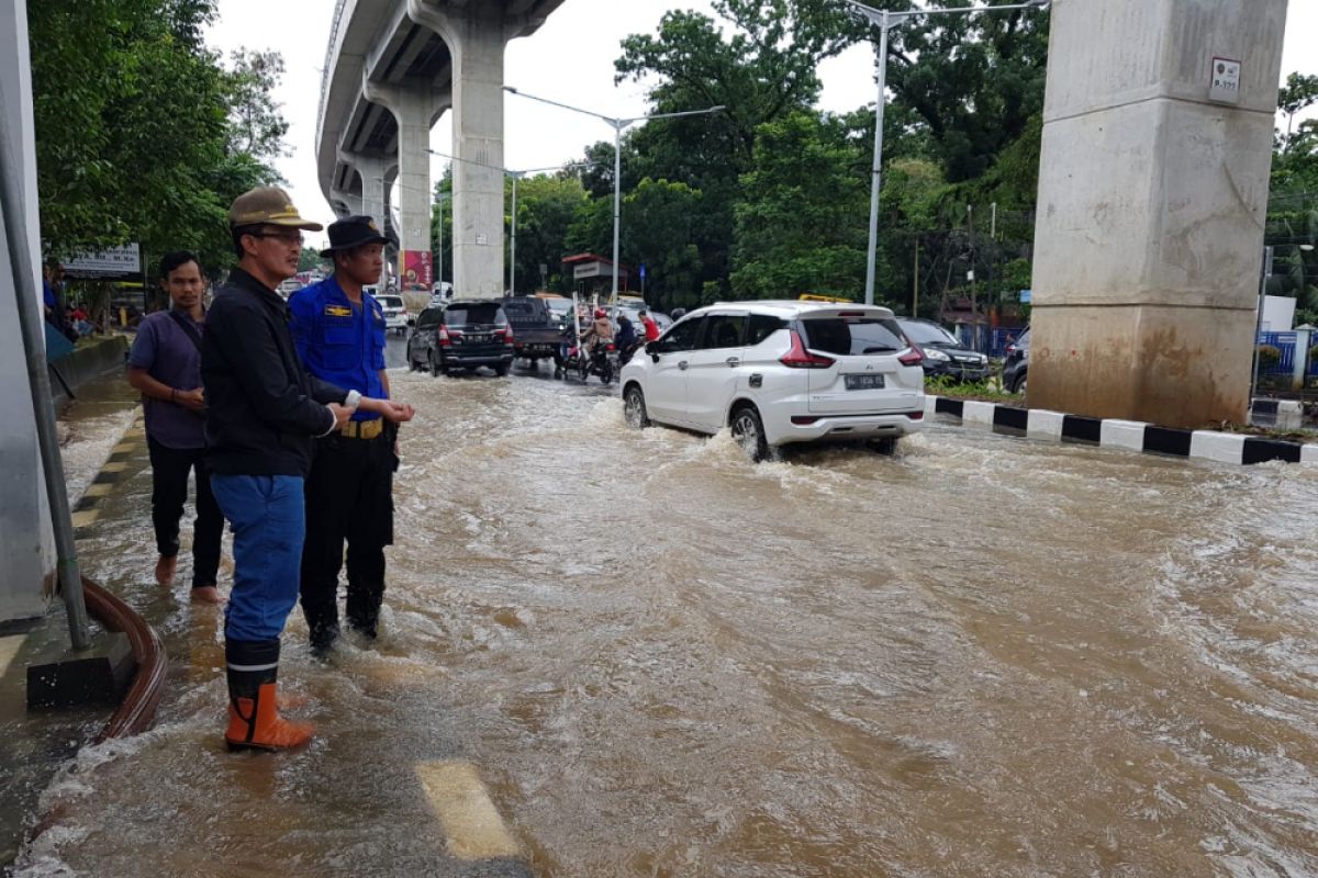 Minimalisir banjir, Pemkot Palembang pasang box culvert