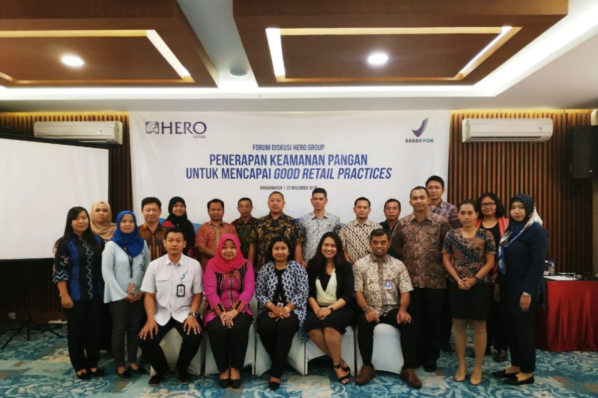 Hero kerja sama dengan BPOM jaga keamanan pangan