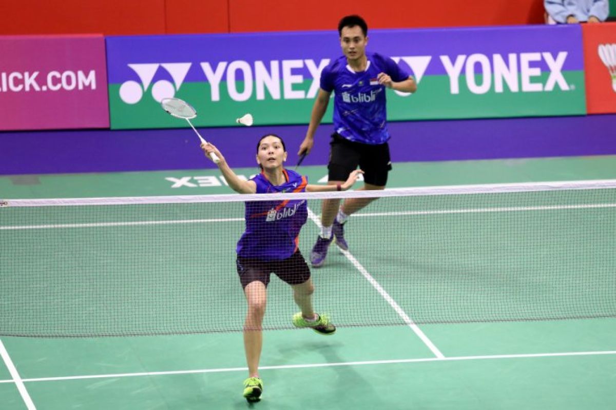 Dua ganda campuran Indonesia melaju ke perempat final Hong Kong Terbuka