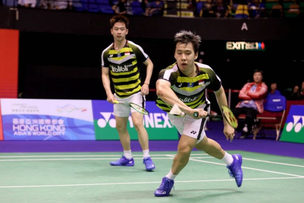 Kevin/Marcus  pulangkan Yong Dae/Gi Jung dari Hong Kong Terbuka