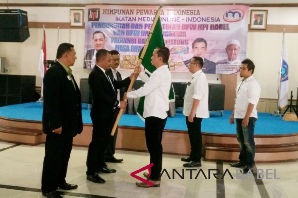 Ketua HPI-IMO Babel diharapkan lindungi wartawan