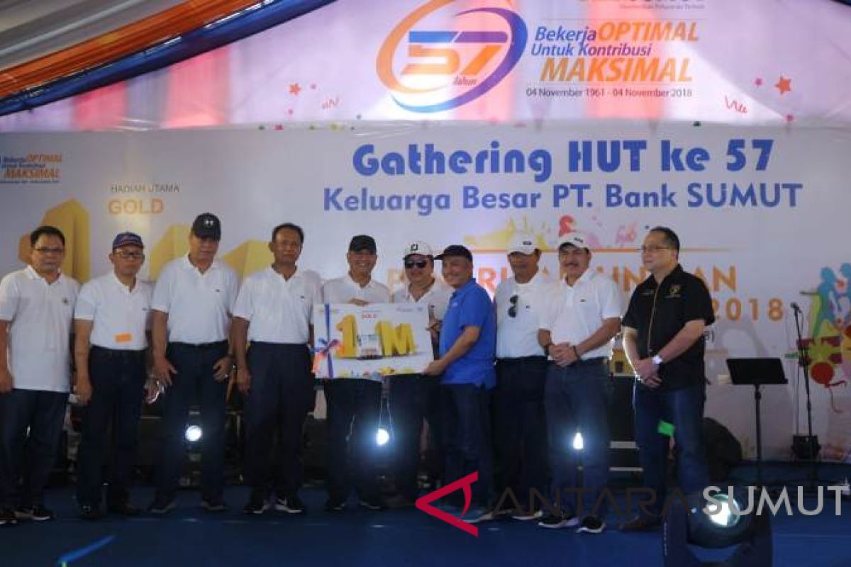 Nasabah Bank Sumut dapat hadiah Rp 1 miliar