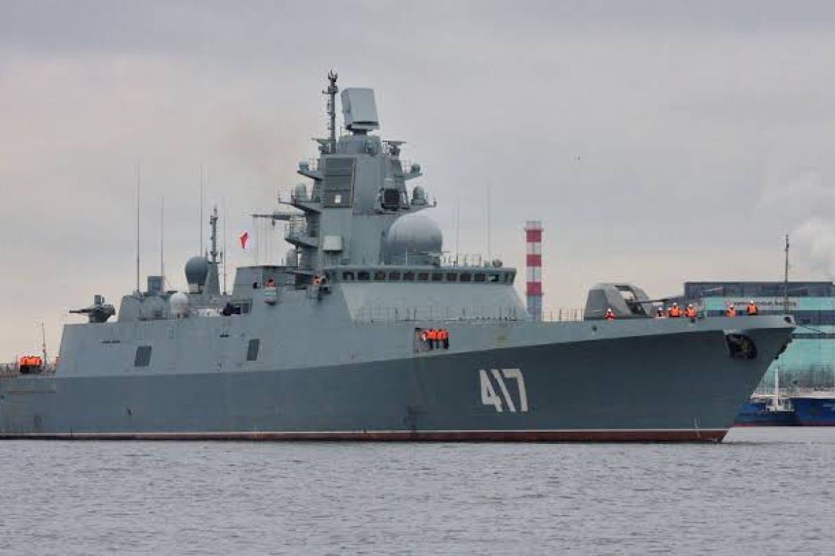 Rusia kerahkan kapal perang dengan peluru kendali jelajah Timur Tengah