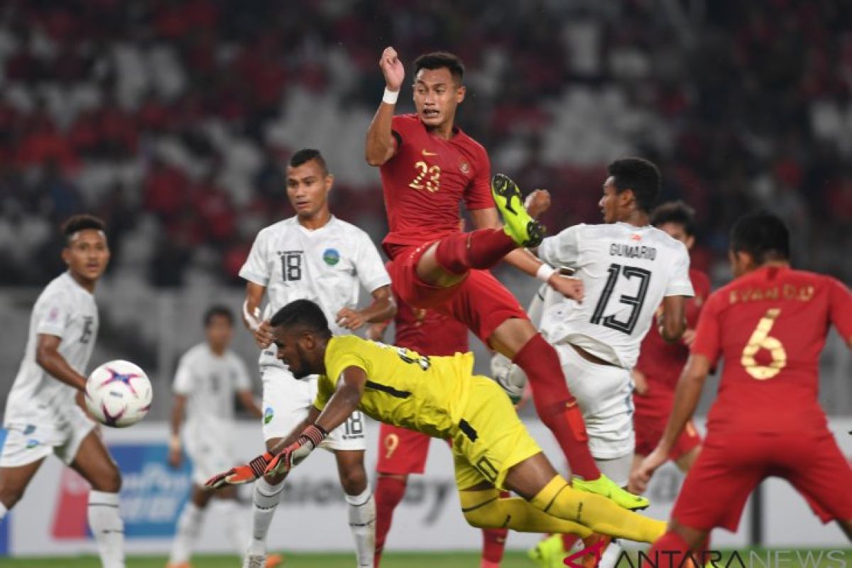 Timnas Indonesia taklukkan Timor Leste 3-1