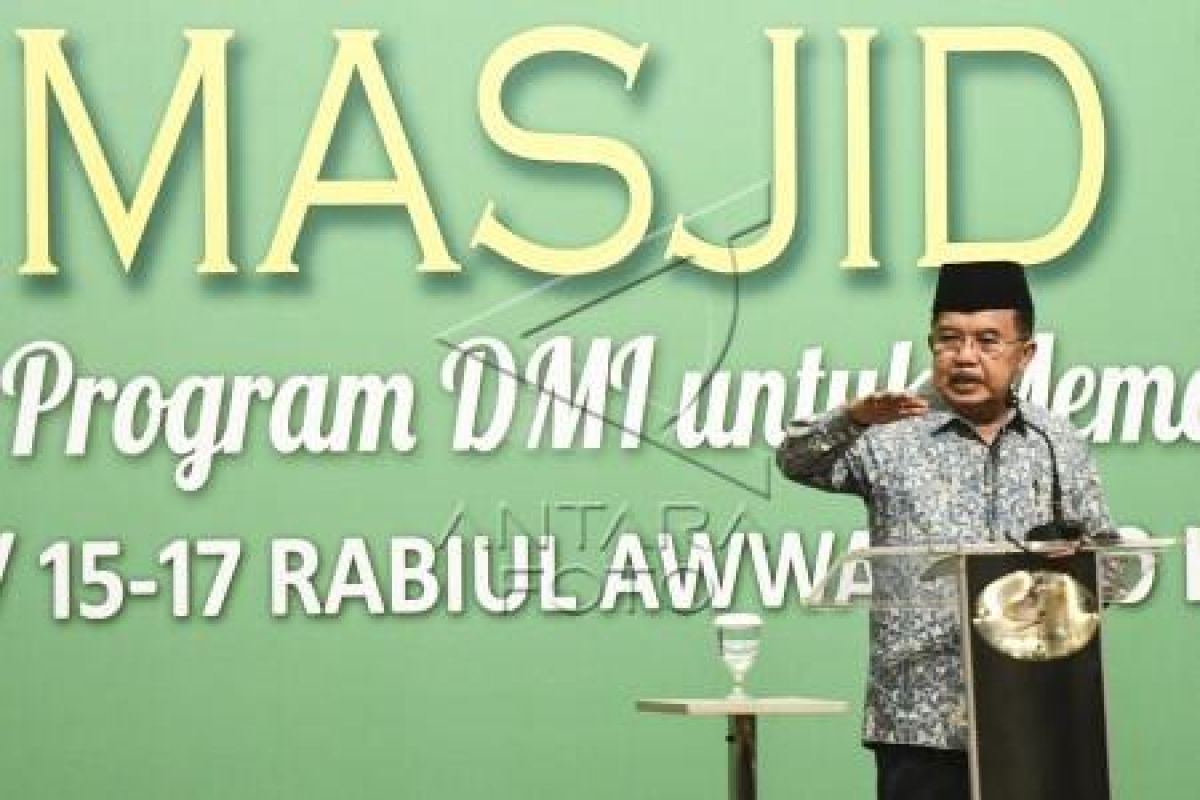 Wapres segera undang masjid radikal di kantor pemerintah