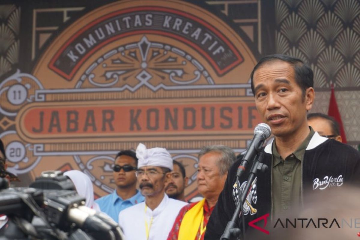 Presiden saksikan deklarasi Jawa Barat Kondusif