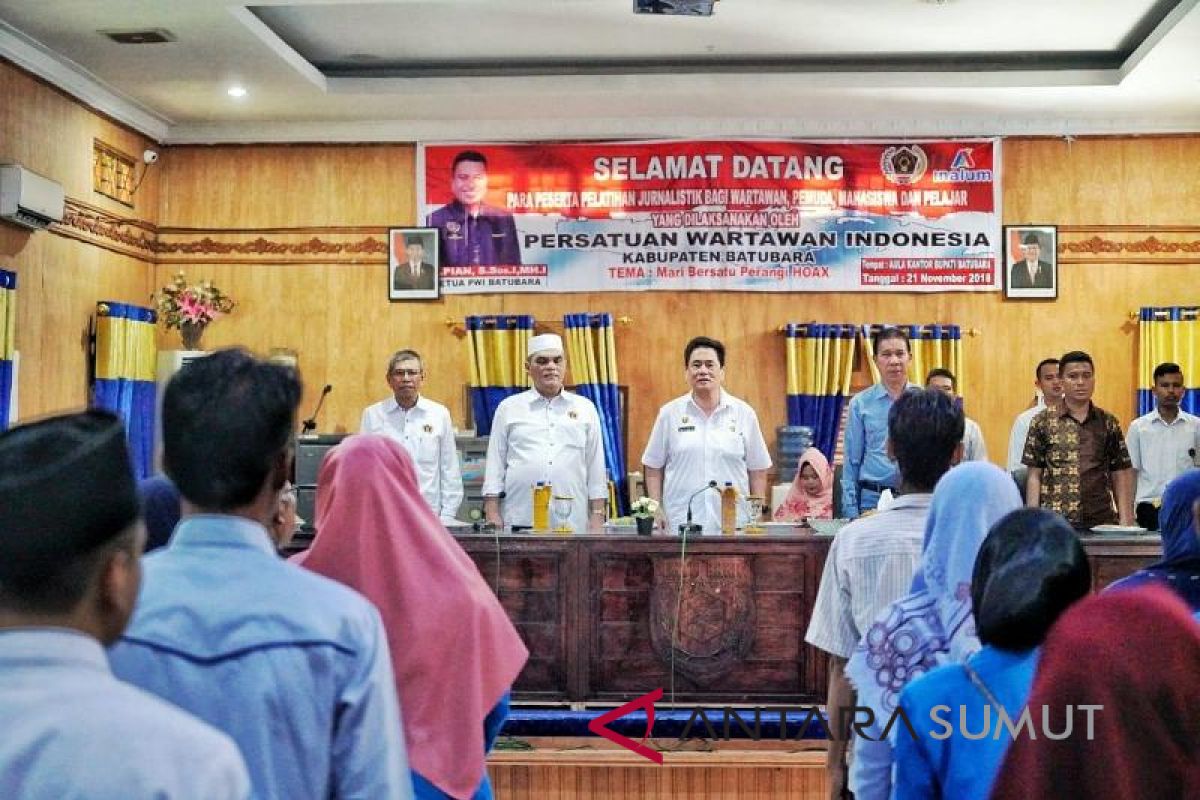 Bupati apresiasi PWI Batubara