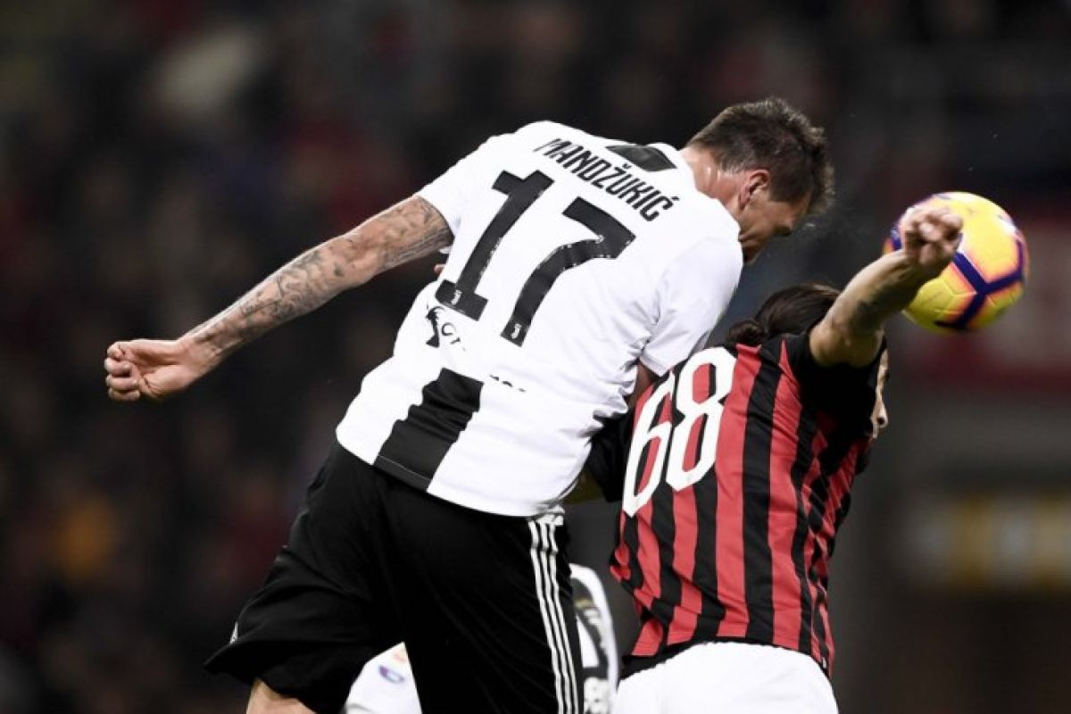 Juventus  pecundangi Milan di Giuseppe Meazza