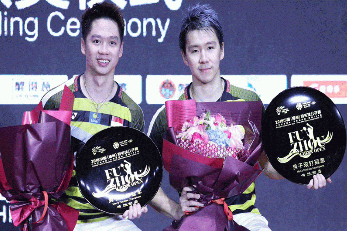 Minions rebut gelar juara China Terbuka 2018