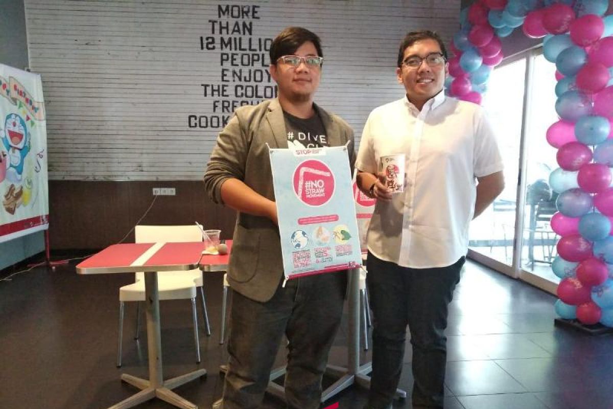 KFC tidak lagi sediakan sedotan plastik