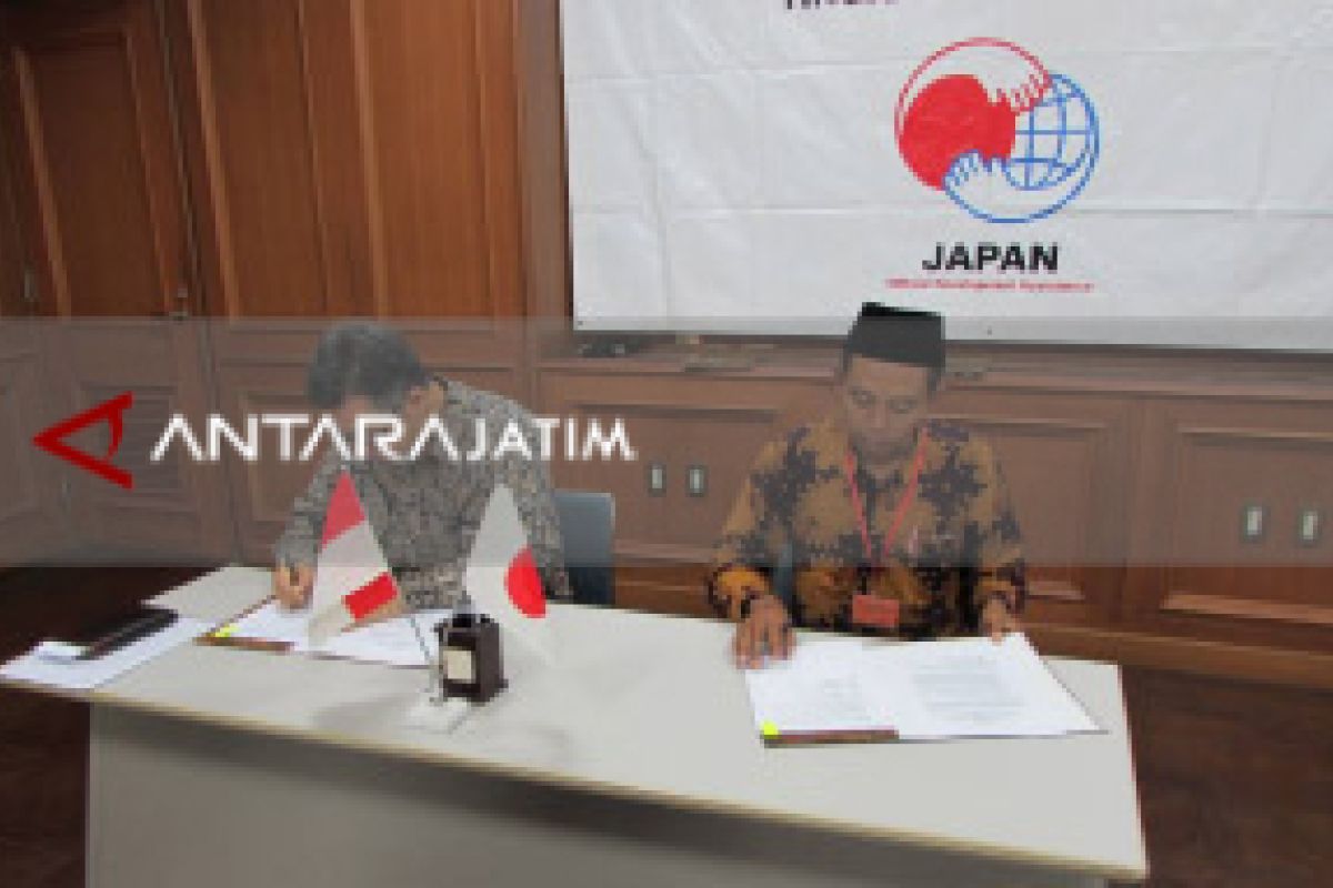 Jepang Bantu Pembangunan Gedung Sekolah MI Nasyiatul Mubtadiin Kediri