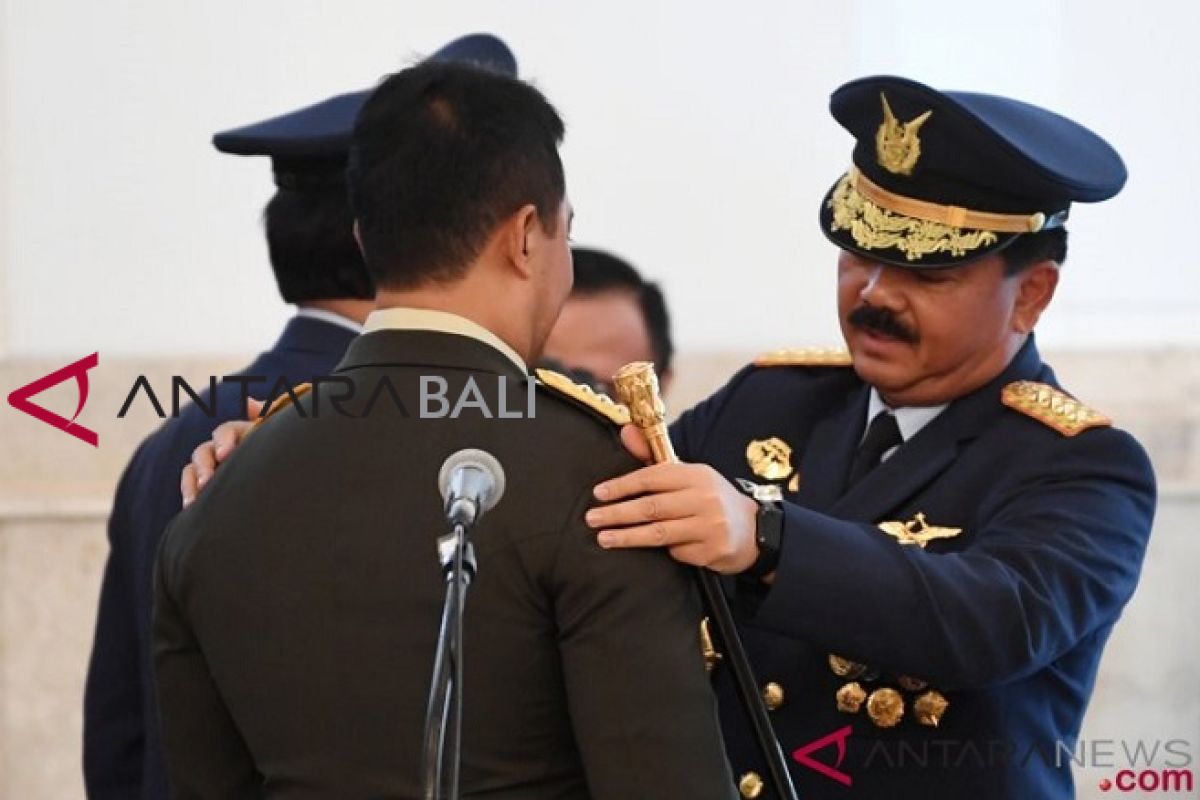 Panglima TNI pimpin sertijab KSAD