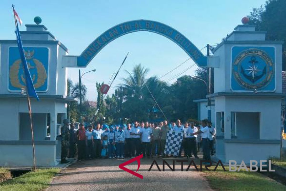 Lanal Bangka Belitung peringati HUT ke-18