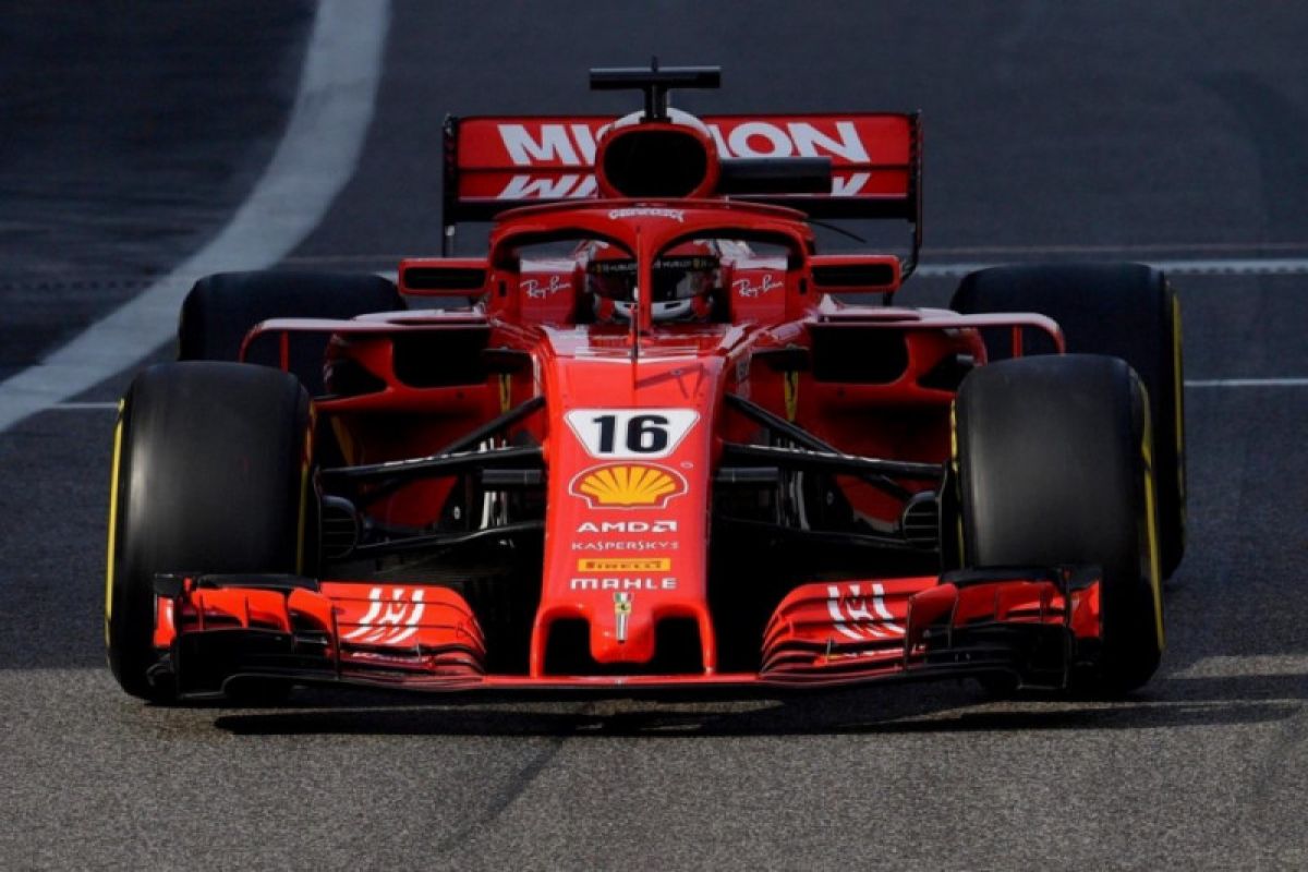 Debut bersama Ferrari, Leclerc tercepat hari kedua tes Abu Dhabi