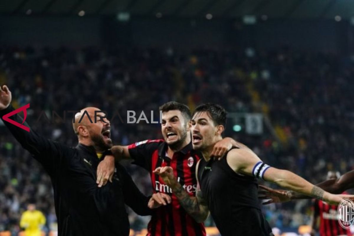 Liga Italia Hasil dan klasemen Liga Italia, Milan kembali berutang kepada Romagnoli