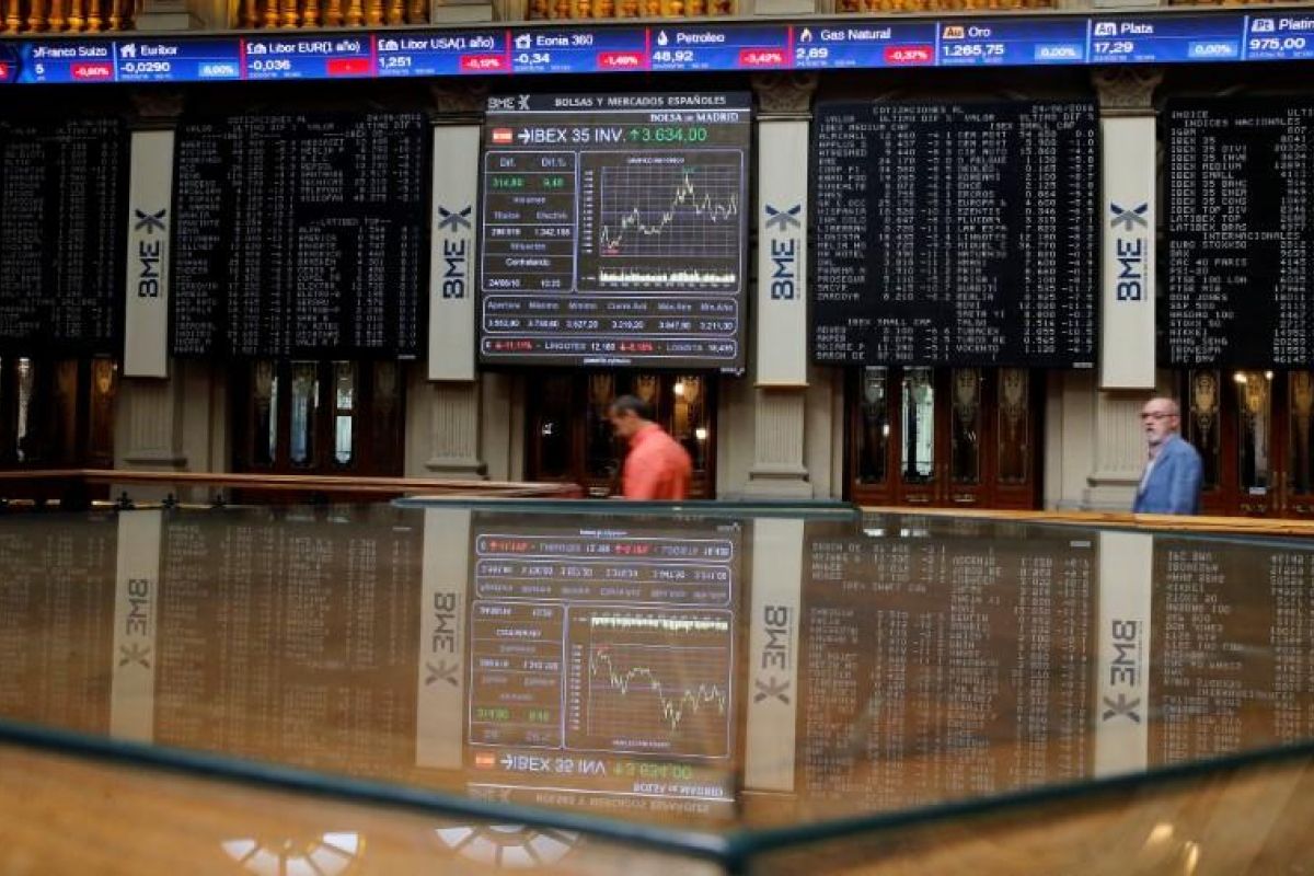 Bursa saham Spanyol melemah, Indeks IBEX 35 ditutup turun 0,09 persen