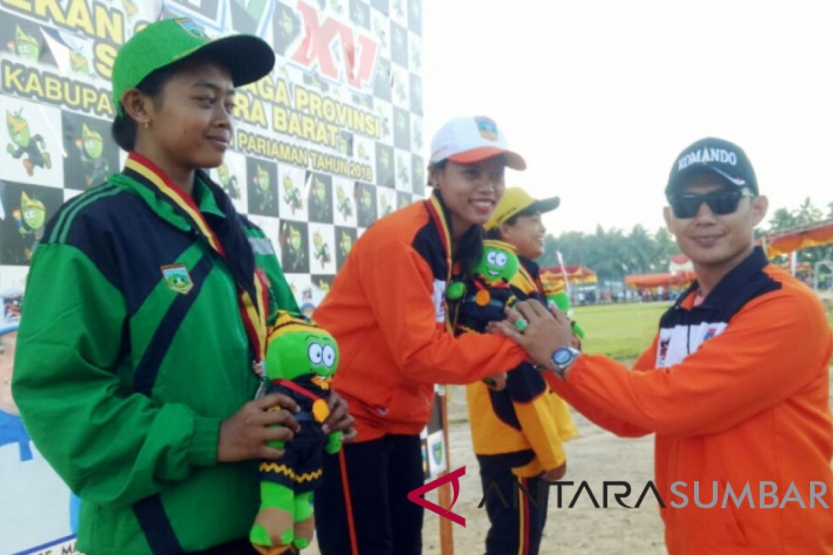 Solok Selatan mendapatkan tambahan tiga emas Porprov