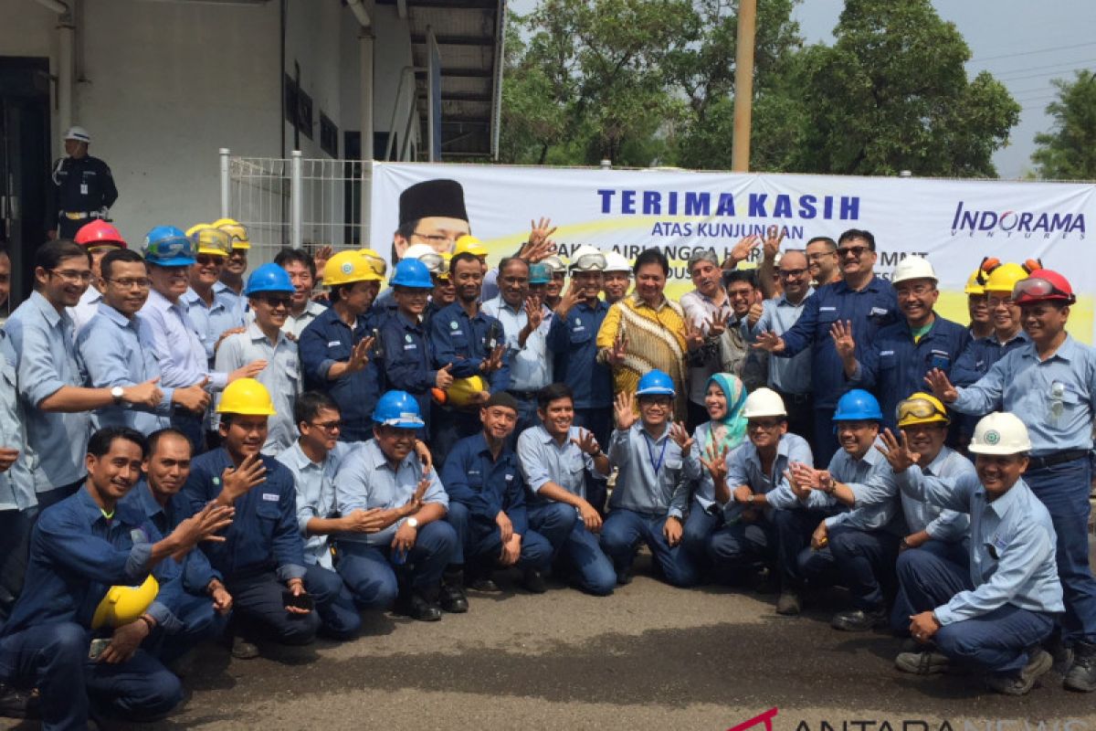 Industry minister inaugurates 30-MW power plant in Cilegon