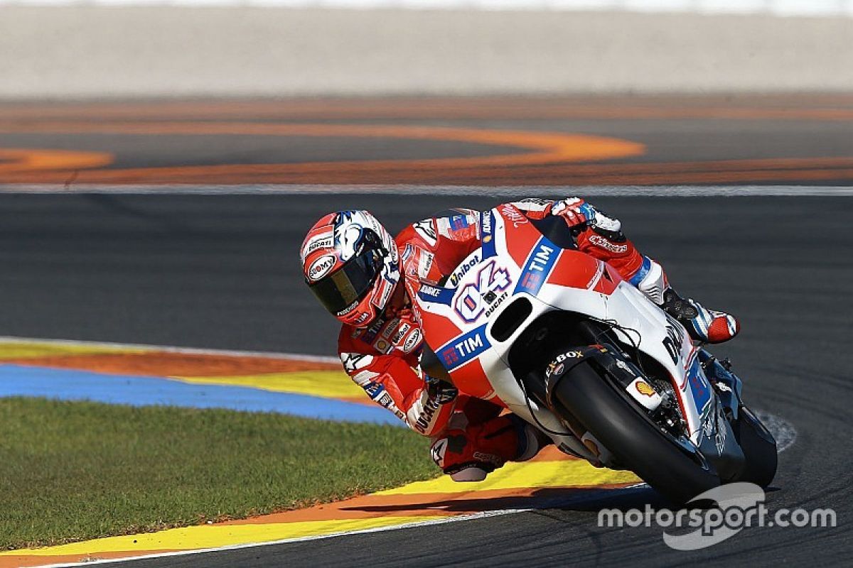 Dovizioso rajai lintasan basah GP Valencia