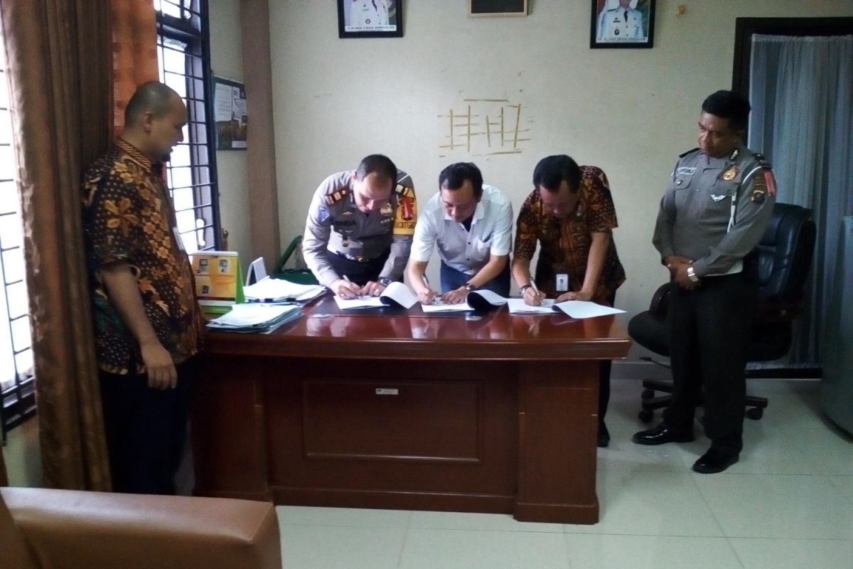 RS.Kumpulan Pane-Satlantas dan PT.Jasa Raharja Tebing Tinggi teken MoU