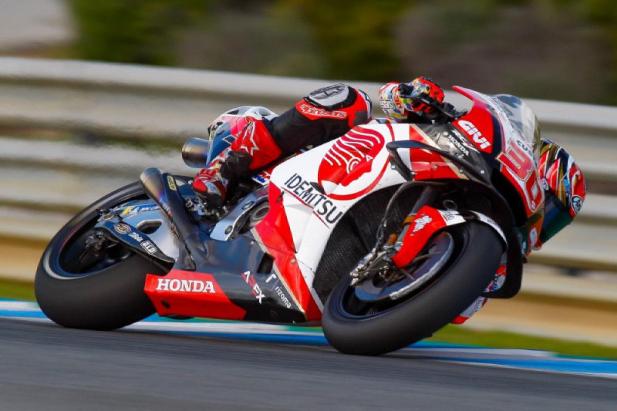 Takaaki Nakagami tercepat hari kedua tes pramusim di Jerez