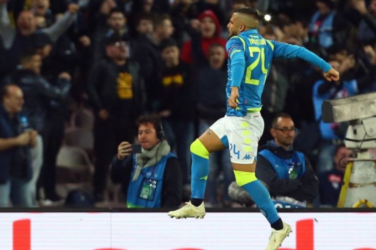 Penalti Insigne bawa Napoli imbangi PSG 1-1