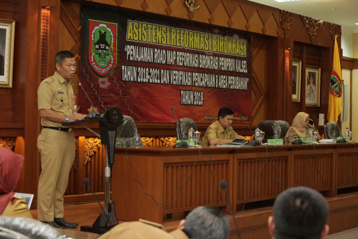 Pemprov Kalsel fokus perbaiki perilaku negatif aparatur