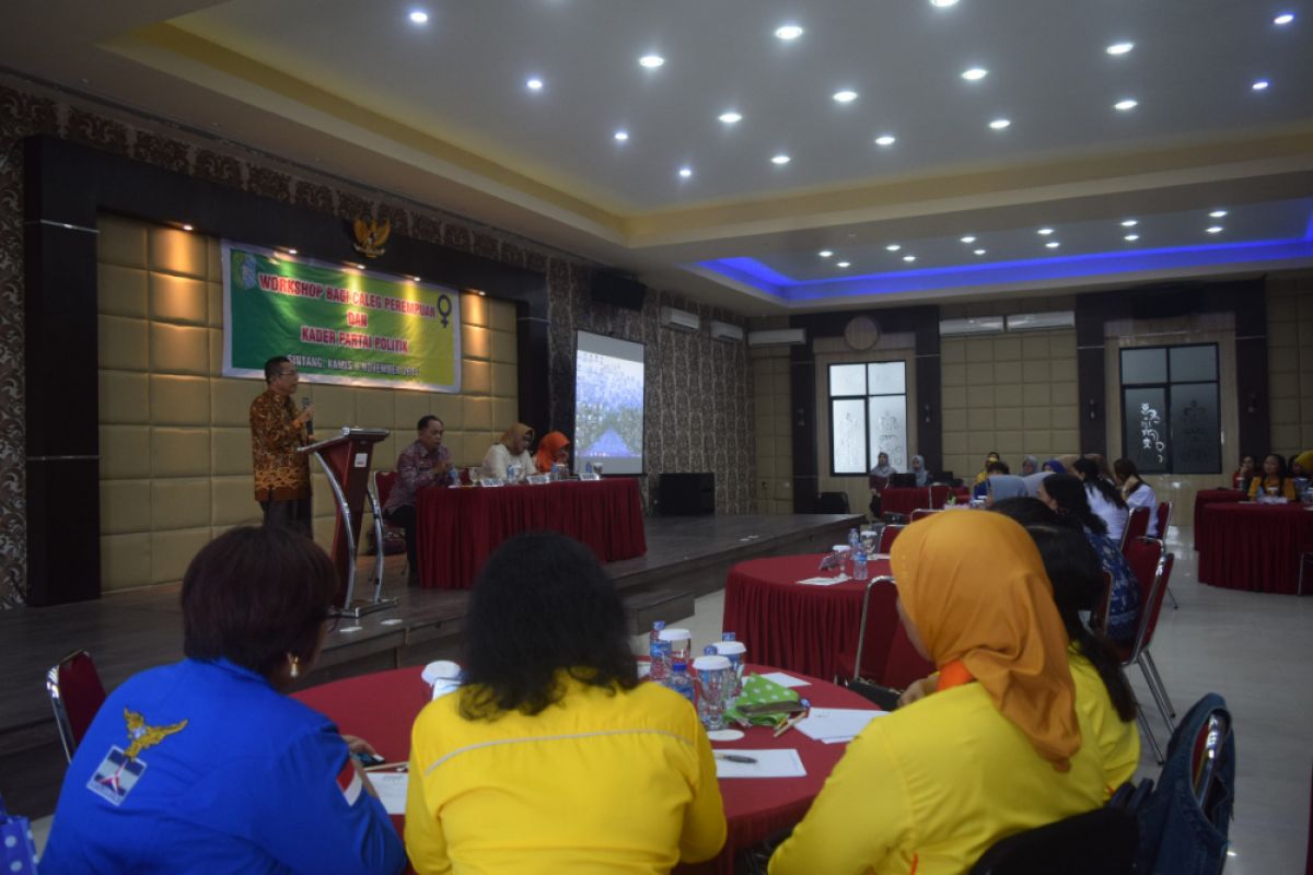 Sintang gelar workshop caleg perempuan