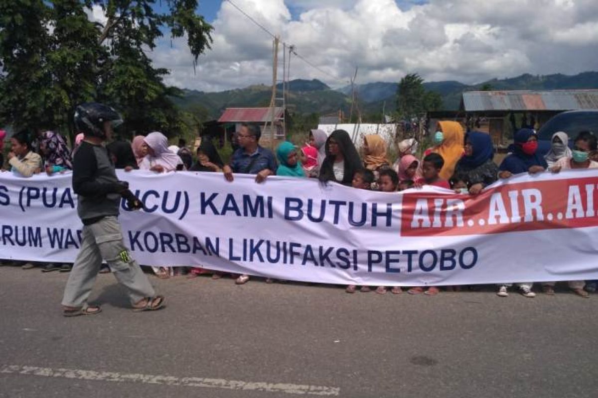 Korban likuifaksi kesal tidak bisa sampaikan aspirasi ke Wapres