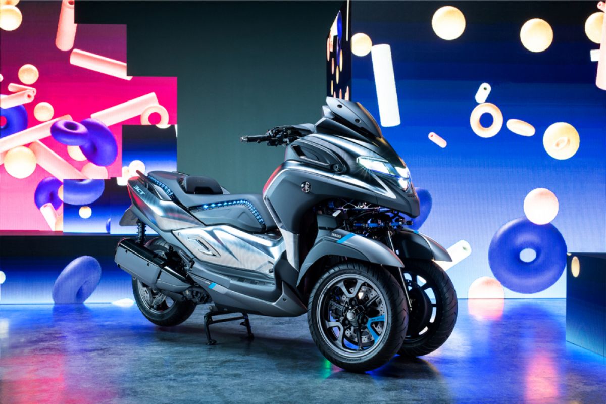 Yamaha hadirkan prototipe motor roda tiga terbaru di EICMA 2018