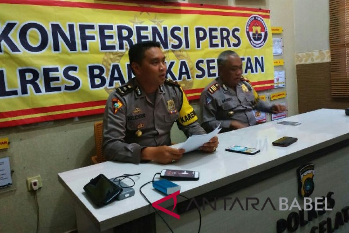 Polres Bangka Selatan tindak 648 pelanggar lalu lintas